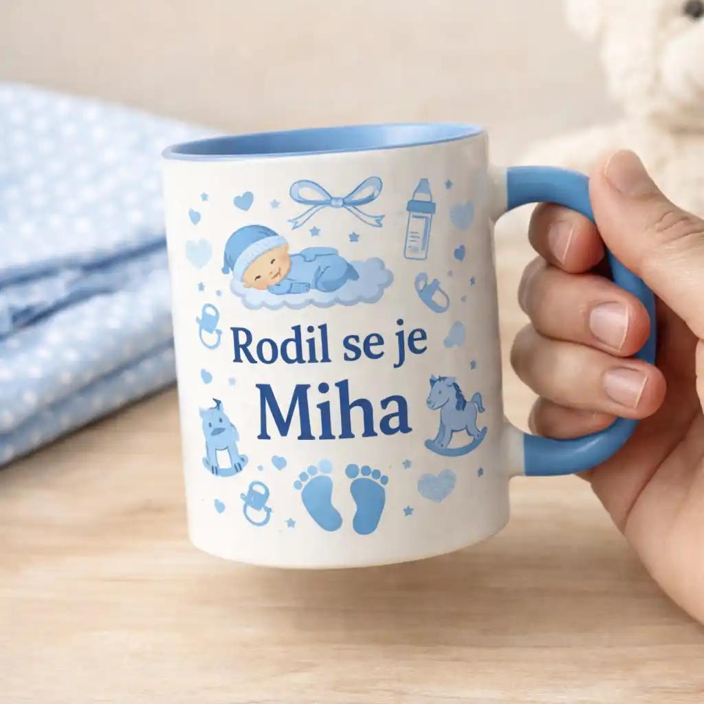 Lonček za rojstvo fantka